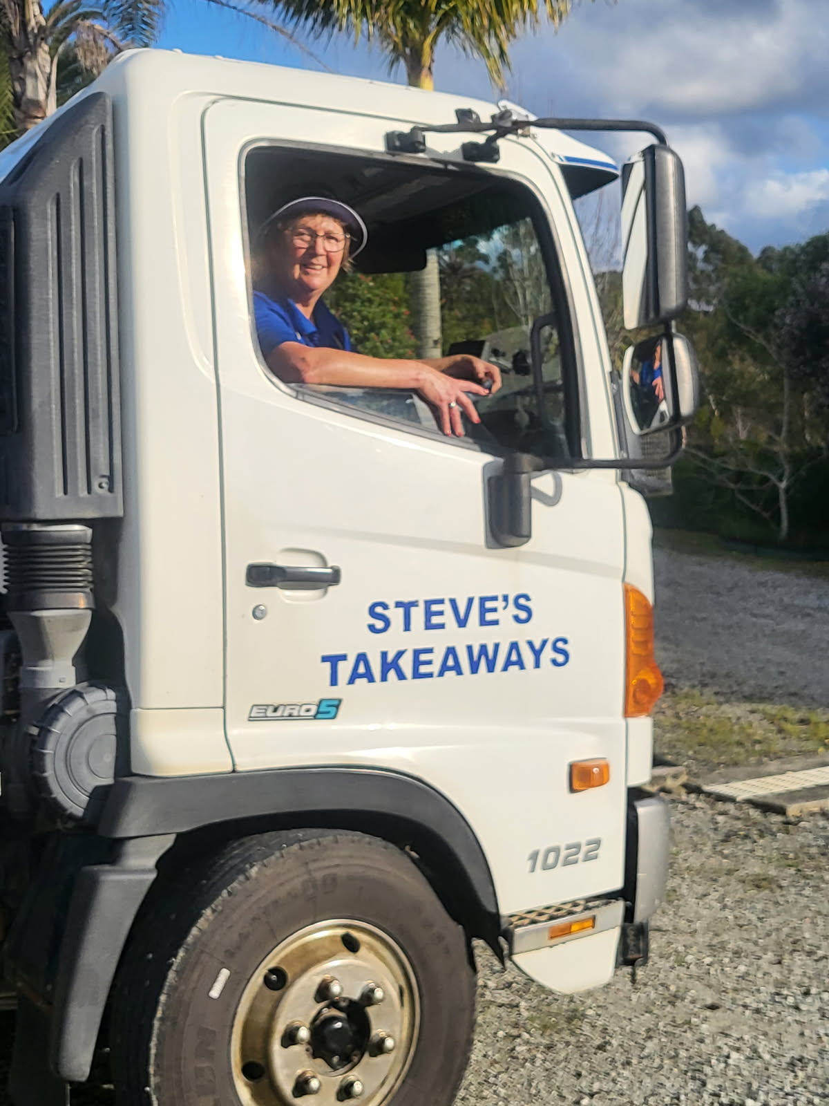 Steve's Takeaways service truck